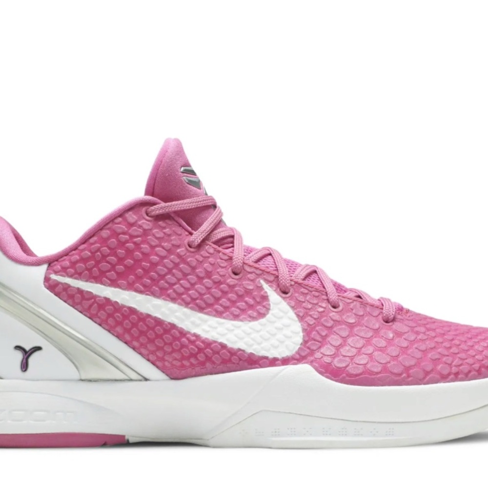 Nike Kobe Women's Pink and White Sneakers